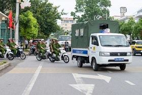 Công an các đơn vị, địa phương tổ chức Lễ ra quân thực hiện đợt cao điểm tấn công, trấn áp tội phạm