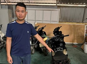 Bắt giữ đối tượng trộm xe mô tô ở phường Thuỷ Nguyên