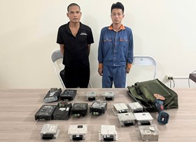Công an xã An Phú bắt giữ nhóm trộm cắp hộp báo số xe nâng người tại khu công nghiệp An Phát