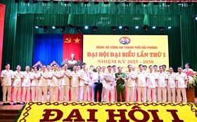Đại hội đại biểu Đảng bộ CATP Hải Phòng lần thứ I, nhiệm kỳ 2025 – 2030 thành công tốt đep! 