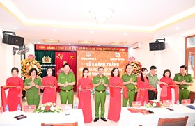Khánh thành trụ sở làm việc độc lập và Trung tâm giám định ADN tại Phòng Kỹ thuật hình sự.