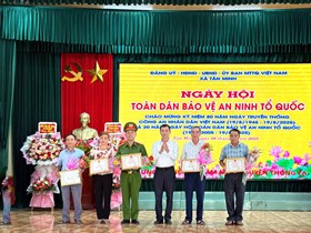 Xã Tân Minh phát huy sức mạnh toàn dân, quyết tâm giữ vững an ninh Tổ quốc, xây dựng quê hương an toàn, văn minh, phát triển