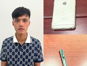 Công an phường Nam Triệu nhanh chóng bắt giữ đối tượng dùng dao khống chế, chiếm đoạt điện thoại của bạn gái cũ