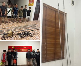 Phòng Cảnh sát Hình sự: Xử lý 2 vụ với 11 đối tượng gây rối trật tự công cộng tại các phường Hải Dương và Tân Hưng