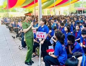 Công an phường Hồng Bàng: Tổ chức chiến dịch truyền thông "Xây dựng thành phố Hải Phòng không ma túy"