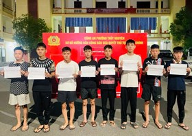 Công an phường Thuỷ Nguyên: Điều tra, làm rõ một vụ gây rối trật tự công cộng