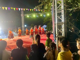 Công an xã Yết Kiêu bảo đảm an ninh, trật tự Lễ hội Đền Quát mùa thu năm 2025
