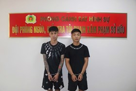 Sau 5 ngày quyết liệt, tập trung phá án, truy bắt thành công 2 đối tượng gây ra một số vụ cướp giật tài sản trên địa bàn Hải Phòng