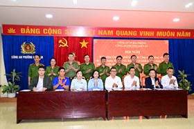 Công an phường Kiến An: Triển khai Quy chế phối hợp bảo đảm an ninh, trật tự và phòng, chống các loại tội phạm
