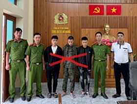 Công an xã An Quang: Điều tra, khám phá thành công vụ Cướp giật tài sản và Trộm cắp tài sản xảy ra trên địa bàn xã