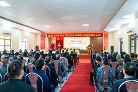 Công an phường An Phong "Lắng nghe ý kiến nhân dân"