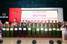 Công an phường Lê Chân triển khai chương trình công tác năm 2026