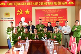 Công an xã An Khánh phát động phong trào thi đua “Ba nhất” và công bố quyết định thành lập Chi hội Cựu CAND xã