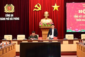 Đảng ủy Công an thành phố tổng kết công tác năm 2025, triển khai nhiệm vụ năm 2026