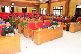 Phát huy vai trò tiên phong, xung kích của thanh niên CAND trong thực hiện phong trào thi đua “Ba nhất”