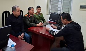Công an phường An Biên: Xử phạt chủ tài khoản Facebook đăng nội dung sai sự thật lên mạng xã hội.