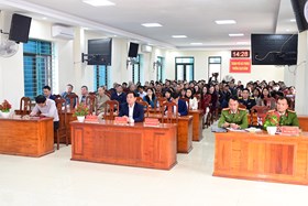 Công an phường Bạch Đằng: Tổ chức tuyên truyền kiến thức pháp luật và cao điểm tổng kiểm tra, rà soát lưu trú