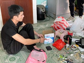 Công an xã Mao Điền phát hiện, bắt giữ 4 đối tượng bán, tổ chức sử dụng trái phép chất ma túy