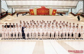 Giám đốc Công an thành phố Hải Phòng tham dự Đại hội đại biểu toàn quốc lần thứ XIV của Đảng