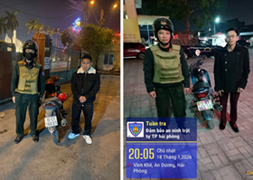 Lực lượng HP22 - Công an thành phố: Tăng cường lực lượng tuần tra theo phương án đảm bảo an ninh, an toàn Đại hội đại biểu toàn quốc lần thứ XIV của Đảng 