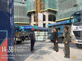 Phòng An ninh Kinh tế bảo đảm an ninh, an toàn dự án Golden Crown Hải Phòng