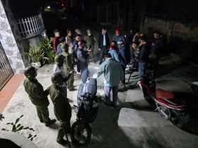 Công an xã Ninh Giang bắt giữ đối tượng tàng trữ trái phép chất độc để bẫy chó, mèo
