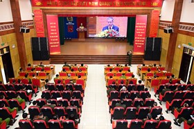 Đảng bộ Công an thành phố học tập, quán triệt và triển khai thực hiện Nghị quyết Đại hội XIV của Đảng qua trực tuyến Hội nghị toàn quốc