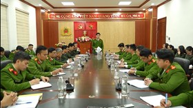 Công an xã Gia Lộc triển khai phương án bảo đảm an ninh, trật tự phục vụ bầu cử