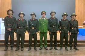 Công an xã Tuệ Tĩnh phối hợp hoàn thành 100% chỉ tiêu tuyển chọn công dân thực hiện nghĩa vụ tham gia CAND