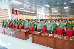 Khai mạc tập huấn Điều lệnh, huấn luyện quân sự,  võ thuật CAND năm 2026