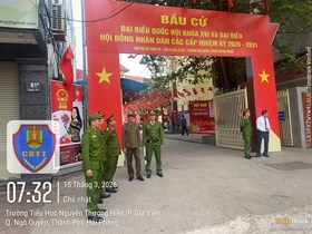 Phòng Cảnh sát quản lý hành chính về trật tự xã hội: Tăng cường công tác bảo đảm ANTT thời gian trước, trong và sau bầu cử 