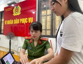 Công an phường Đông Hải: Đẩy mạnh cấp căn cước cho trẻ em