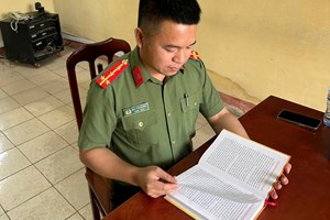 Công an phường Nguyễn Đại Năng hưởng ứng Ngày Sách và Văn hóa đọc Việt Nam năm 2026