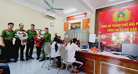 Công an xã Hà Bắc: Sôi nổi các hoạt động chào mừng 80 năm ngày truyền thống các lực lượng Công an nhân dân