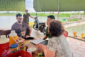 Công an xã Hải Hưng tăng cường công tác quản lý cư trú đối với người nước ngoài