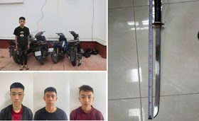 Công an xã Nam Thanh Miện: Nhanh chóng làm rõ  các đối tượng dùng hung khí truy đuổi nạn nhân, gây tai nạn rồi bỏ trốn