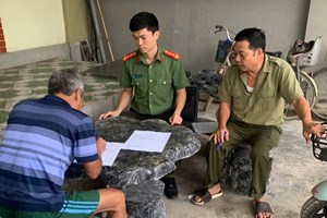 Công an xã Phú Thái triển khai các mô hình “Không ma túy” trên địa bàn.