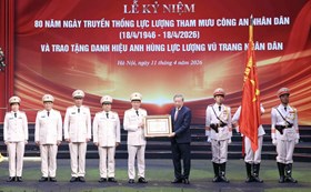 Dấu ấn 80 năm Tham mưu Công an nhân dân: Khẳng định vai trò “bộ não chiến lược” trong kỷ nguyên phát triển mới