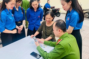 Đoàn thanh niên Công an phường An Biên: Triển khai nhiều hoạt động  hưởng ứng kỷ niệm các ngày lễ lớn trong tháng 4