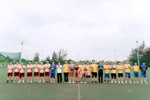 Giao hữu bóng đá chào mừng 80 năm Ngày truyền thống lực lượng An ninh nội địa