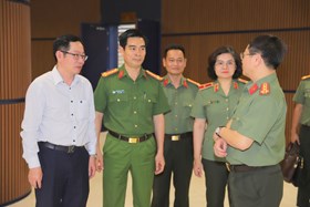 Khảo sát, thống nhất nội dung tổ chức Chung kết Hội thi lực lượng tham gia bảo vệ ANTT ở cơ sở giỏi lần thứ I, năm 2026 tại Hải Phòng