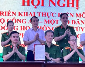 Công an phường An Phong triển khai thực hiện mô hình “Mỗi cán bộ chiến sĩ Công an một Tổ dân phố không ma túy" và "Dòng họ không ma túy”.