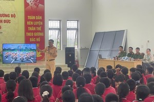 Công an phường Nam Đồ Sơn: Tuyên truyền pháp luật về an toàn giao thông đường bộ tại Trường Tiểu học Minh Đức và Trường Tiểu học Hợp Đức