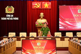Công an thành phố triển khai công tác bảo đảm ANTT Lễ hội Hoa phượng đỏ - Hải Phòng năm 2026