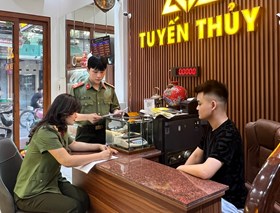 Phòng An ninh kinh tế: Tuyên truyền, phổ biến pháp luật và đảm bảo an ninh thị trường vàng, bạc, đá quý