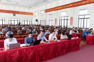 Xã Bắc Thanh Miện tổ chức Hội nghị đối thoại, tuyên truyền pháp luật cho doanh nghiệp và hộ kinh doanh
