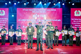 Xã Kiến Hưng giành giải Xuất sắc toàn đoàn Hội thi Lực lượng tham gia bảo vệ ANTT ở cơ sở giỏi Khu vực thi số 5, năm 2026