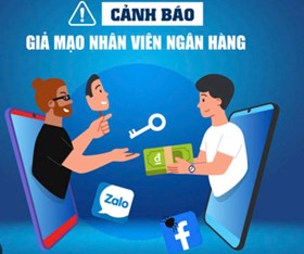 Cảnh báo thủ đoạn lừa đảo giả mạo ngân hàng