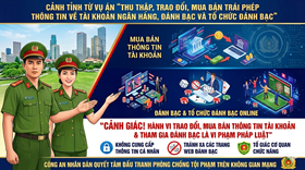 Cảnh tỉnh từ vụ án “Thu thập, trao đổi, mua bán trái phép thông tin về tài khoản ngân hàng, đánh bạc và tổ chức đánh bạc”