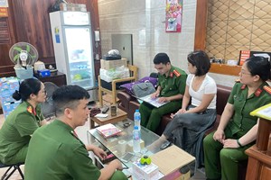 Công an phường An Biên: Tuyên truyền pháp luật đến các cơ sở kinh doanh ngành, nghề đầu tư kinh doanh có điều kiện về an ninh trật tự.